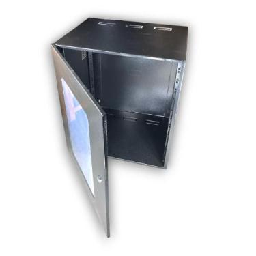 Imagem de Rack padrao 19'' 12u x 400mm visor acril - MAX ELETRON