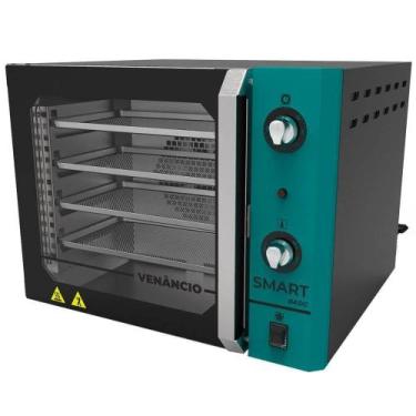 Imagem de Forno Industrial Convector Venâncio Elétrico Smart Basic Azul 4 Esteir
