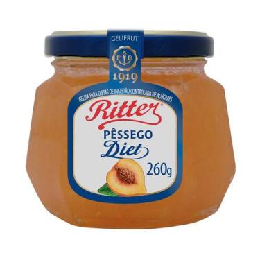 Imagem de Geleia Diet de Pêssego 260g - Ritter