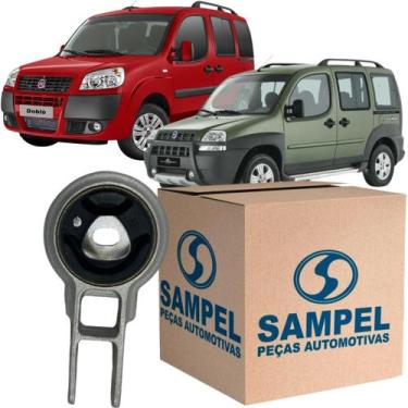 Imagem de Coxim Câmbio Traseiro Biela Fiat Doblô 1.8 8v 2004 2010 - SAMPEL