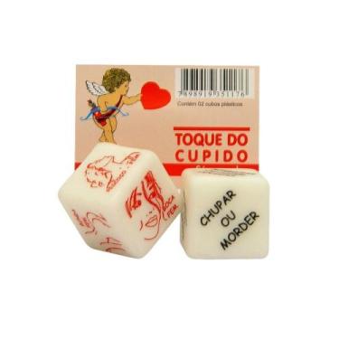 Imagem de Dado Jogo Toque Do Cupido PARA ELAS - Diversão ao Cubo