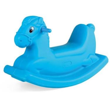 Imagem de Gangorra Cavalinho Huppa Huppa Azul Homeplay - Xplast