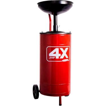Imagem de Coletor de Óleo com Rodas JHF4X 50L Regulador de Altura Até 1,5m com Coador 370mm X 990mm Hydronlubz