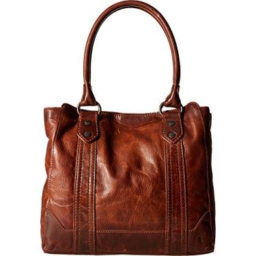 Imagem de Frye Bolsa tote Melissa, bolsa grande com alça e bolsos, design elegante e espaçoso, Conhaque, One Size