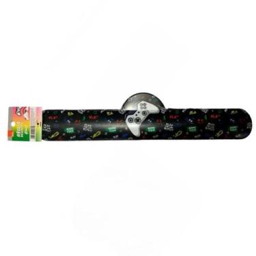 Imagem de Régua 20cm Silicone Bracelete Bate e Volta Super-Divertido Funny BRW, 