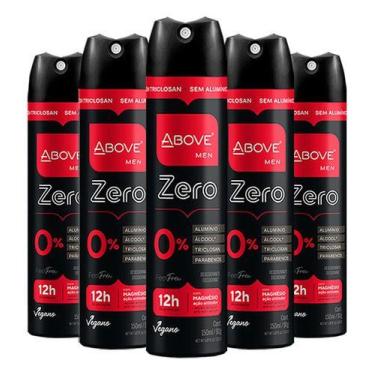 Imagem de 5 Desodorante Above Feel Free Masculino 12h Proteção 150ml