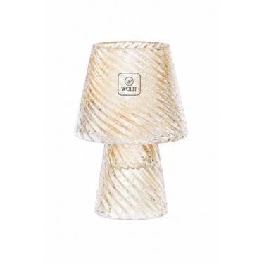 Imagem de Porta Vela Tealight Vidro 9x12,5cm - Wolff