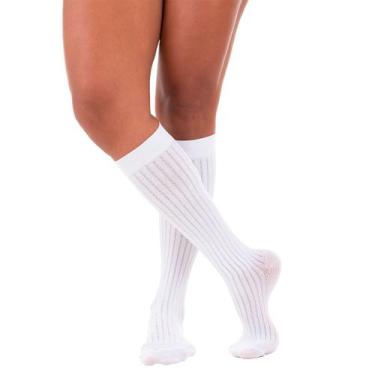 Imagem de Meia 3/4 Supportline Soft Venosan - Branca - 18-22mmHg - M