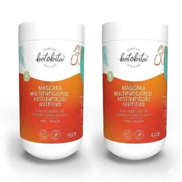 Imagem de Kit 2 Máscaras Multi Betobita Restauração Nutritiva Capilar