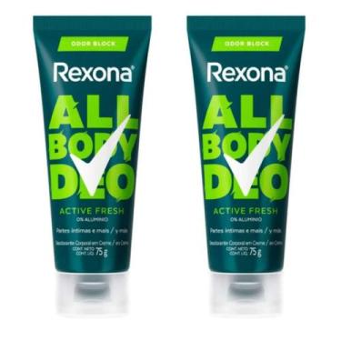 Imagem de Rexona All Body Active Fresh Odor Block Partes Intimas 75g
