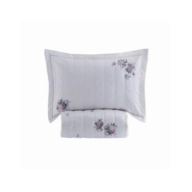 Imagem de Cobre Leito Vida Bela Avy Queen 200 Fios 240X260cm - Kacyumara Queen