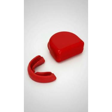 Imagem de Protetor Bucal Profissional Moldável EVA Vermelho - Congratulations St