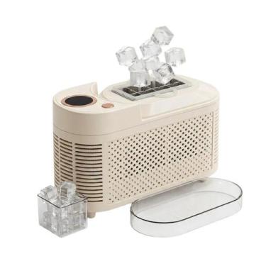 Imagem de Mini Máquina de Fazer Gelo Portátil Touch Gelo em 6 Minutos - B2