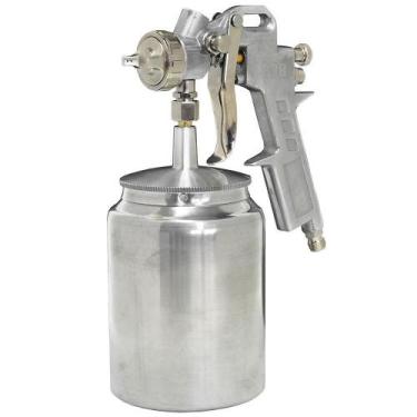 Imagem de Pistola de Pintura Sucção Bico 1,5mm 1000ml PDR-PRO-505