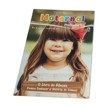 Imagem de Lições Bíblicas Maternal Professor 1º Tr. 2024 - O LIVRO DE GÊNESIS - 