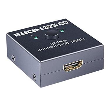 Imagem de Chaveador Swither Seletor Divisor Hdmi 2.0 2x1 1x2 4k 60Hz