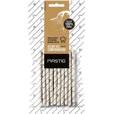 Imagem de Palito Mastig para Cães Porte Pequeno e Médio Sabor Natural 8 mm - 80g