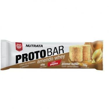 Imagem de Barra Proto Bar - 1 Unidade de 70g Peanut Butter com Amendoim - Nutrata