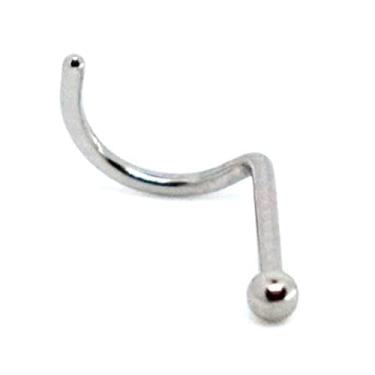 Imagem de Piercing Nostril para Nariz Aço Cirúrgico Modelo Bolinha