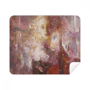 Imagem de Sarabande XJJ Pano de limpeza de pintura a óleo Limpador de tela 2 peças Tecido de camurça