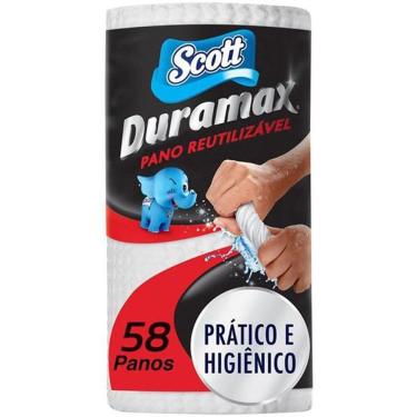 Imagem de Pano Scott Duramax Rolo 58Un Branco