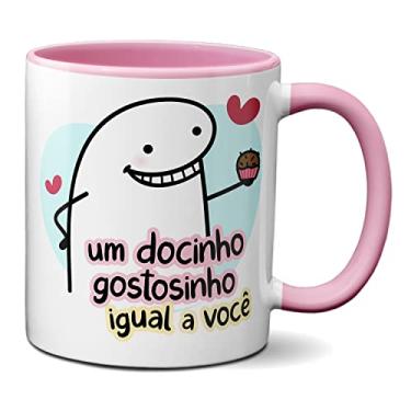Imagem de Caneca Flork Namorados Um Docinho Gostosinho Igual A Você (Rosa)