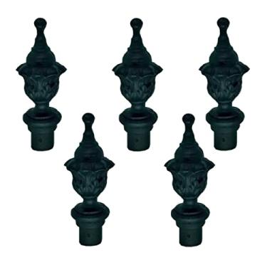 Imagem de Kit 5 Pinhas Ferro Fundido N10 P/Grade Portão Sacada Muro