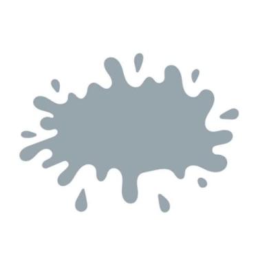 Imagem de Tinta Pva Gliart 100ml Cinza Lunar