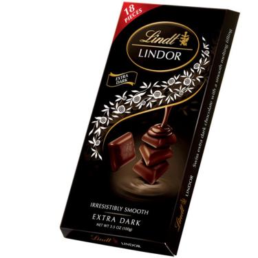 Imagem de Chocolate Suço Lindt Lindor 60% Extra Amargo 100g