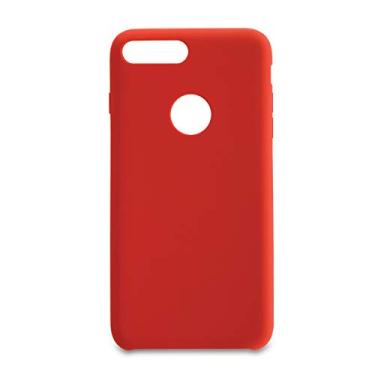 Imagem de Capa Pong Apple Iphone 7 Plus Liquid Silicon, Customic, Capa Anti-Impacto, Vermelho