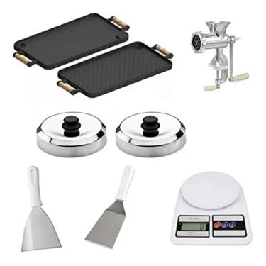 Imagem de Abafador, espátulas Balança Moedor Chapa