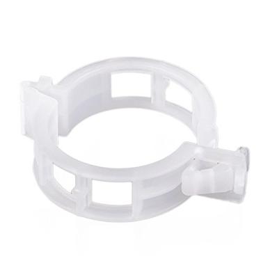 Imagem de Toolso 100 peças de clipes de haste de tomate de videira para plantas e suportes para conectar a gaiolas de barbante de treliça clipes de plástico para fixação de videiras de plantas