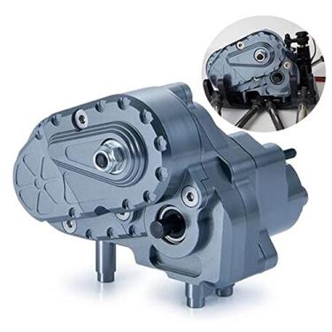 Imagem de RC-Hub Caixa de câmbio completa de metal para 1/10 Axial SCX10 II AXI03004 Capra RC Crawler Car