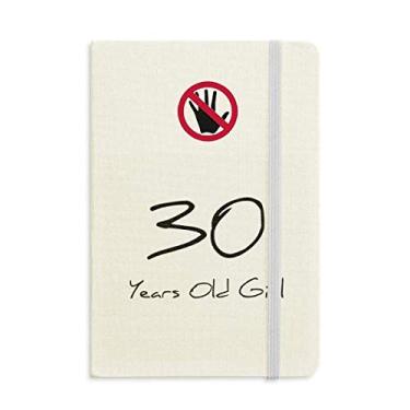 Imagem de Caderno clássico diário A5 para meninas de 30 anos