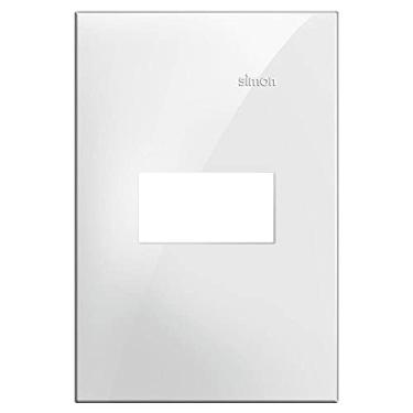 Imagem de Placa 4x2 1 Posto Horizontal Simon 35 Branco