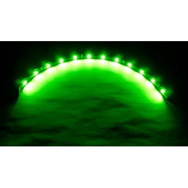 Imagem de SOCAL-LED 2x 30 cm 12" Verde Flexível Tiras de LED de alta potência brilhante 5050 12 SMD carro DRL sob luz de destaque do painel, à prova d'água, cortável