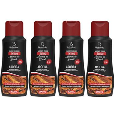 Imagem de Kit 4 Sabonete Líquido íntimo Aroeira 200ml Bio Instinto