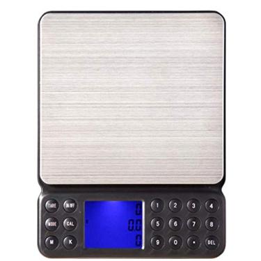 Imagem de balança alimentar digital balança de cozinha balanças electrónicas domésticas de aço inoxidável balanças de cozinha, adequadas para casas lcd,