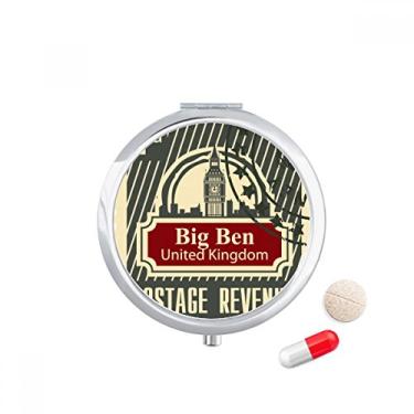 Imagem de London Postage Revenue United Kingdom UK Porta-comprimidos, caixa de armazenamento de medicamentos