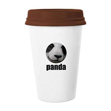 Imagem de Caneca de cerâmica chinesa do tesouro nacional animal panda caneca de café copo de cerâmica