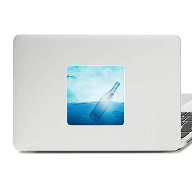 Imagem de Garrafa de vidro oceano ciência natureza decalque vinil paster laptop decoração PC