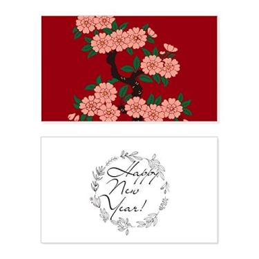 Imagem de Pintura Cultura Flor Ano Novo Festival Cartão Bless Mensagem Presente