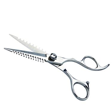 Imagem de Marco Boni Tesoura Profissional Fio Navalha Navalhete 6' Aço Inox 1738 1 Unidade