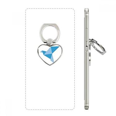 Imagem de Anel de telefone com padrão de pombo Blue Origa suporte universal