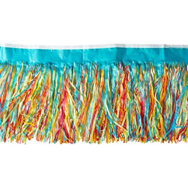 Imagem de Beistle Cortina de franjas de tecido de 6 camadas, 4,5 x 3 m