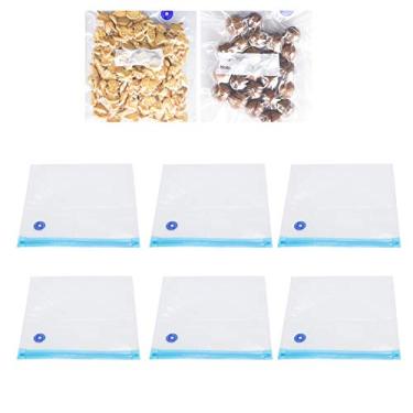 Imagem de Wosune Saco a vácuo, saco selador de alimentos PA+PE de baixa temperatura para extração e preservação de alimentos para a família (2922 cm)