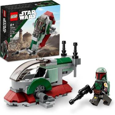 Imagem de Blocos Lego Star Wars 75344 Nave Estelar De Boba Fett 85 Pcs