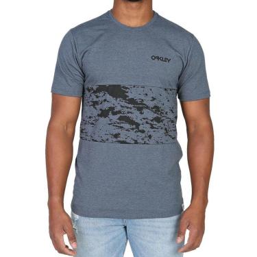 Imagem de Camiseta Oakley Abstract Block SS Masculina-Masculino