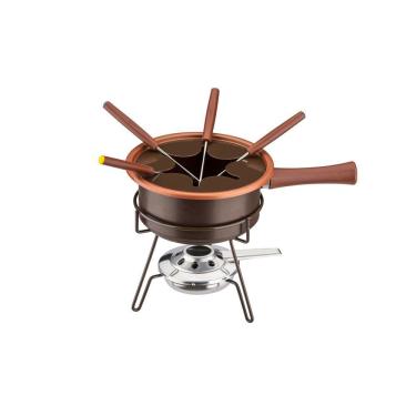 Imagem de Aparelho de Fondue Antiaderente Chocolate Aspen - Forma Inox
