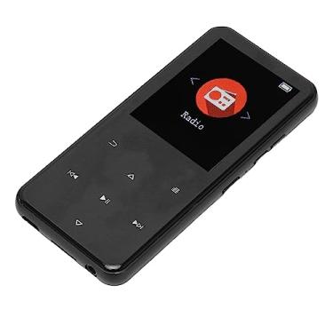 Imagem de Leitor de música, rádio FM com redução de ruído 5.0 tela TFT de 2,4 polegadas, MP3 Player de 16 GB, chip decodificador DAC com cartão de memória para uso diário (cartão de memória de 64 GB)